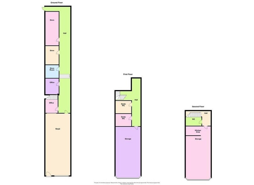 43 High St, Newport à louer - Plan d’étage - Image 3 de 4