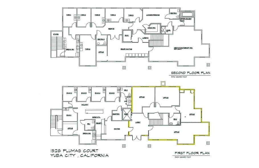 1528 Plumas Ct, Yuba City, CA for lease - Floor Plan - Image 2 of 7