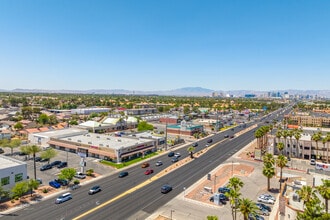 3505 E Flamingo Rd, Las Vegas, NV - Aerial map view