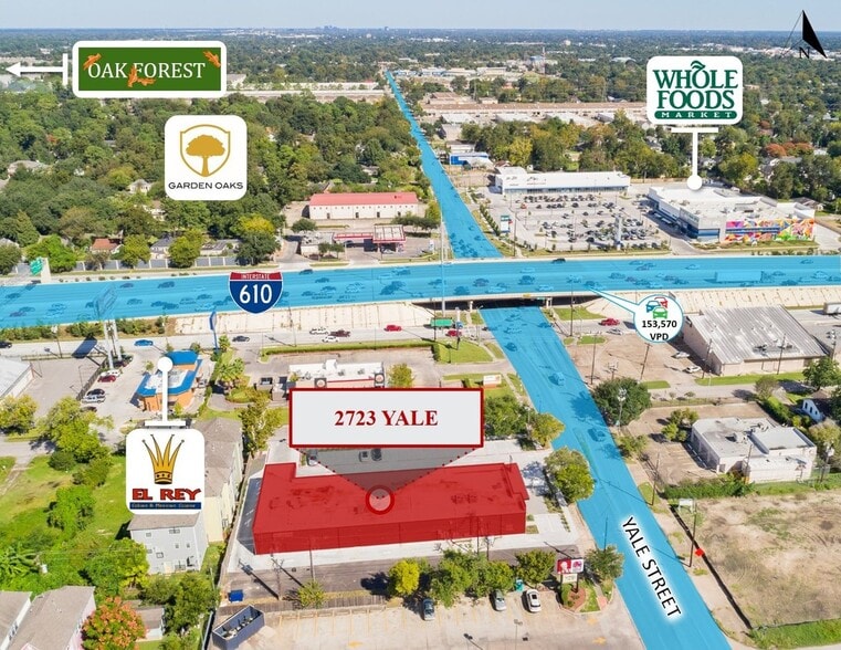 2723 Yale St, Houston, TX for lease - Building Photo - Image 2 of 23