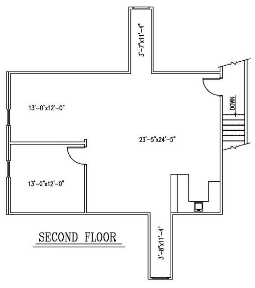 4266 Bell Rd, Newburgh, IN à louer - Plan d’étage - Image 2 de 5