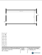 1295 S Linden Rd, Flint, MI à louer Plan d  tage- Image 1 de 1