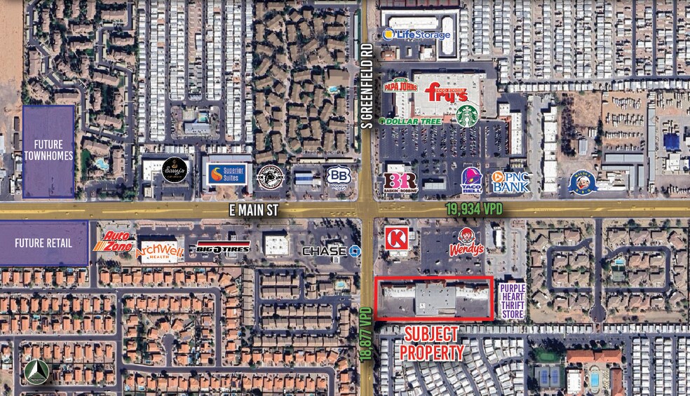 4419-4501 E Main St, Mesa, AZ à louer - Photo du bâtiment - Image 2 de 25