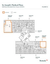 6565 E Carondelet Dr, Tucson, AZ à louer Plan d’étage- Image 2 de 2