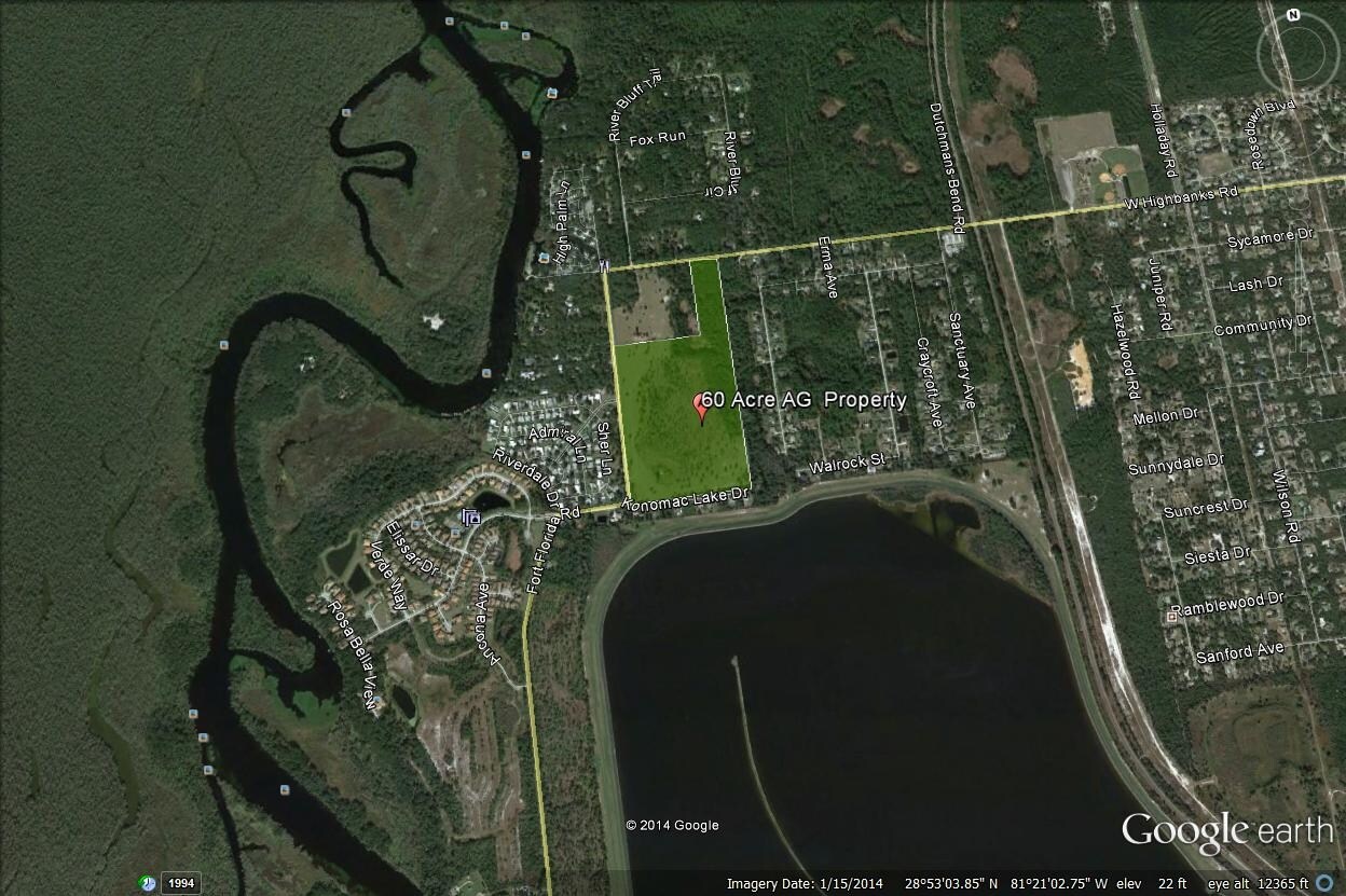 181 Fort Florida, DeBary, FL à vendre Aérien- Image 1 de 3