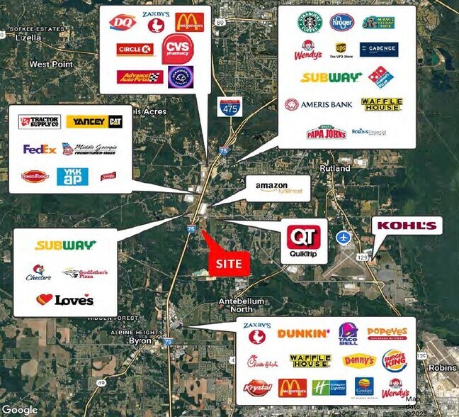 7231 S Nowell Rd, Macon-Bibb, GA à vendre - Photo du bâtiment - Image 2 de 5