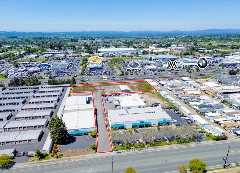 3019 Santa Rosa Ave, Santa Rosa, CA for sale - Aerial - Image 1 of 2