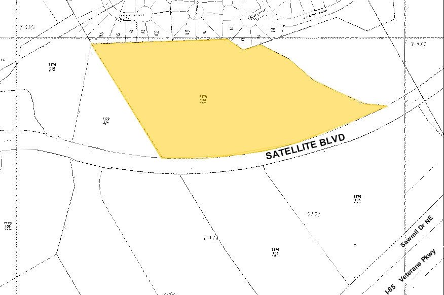 302 Satellite Blvd NE, Suwanee, GA à vendre - Plan cadastral - Image 2 de 58