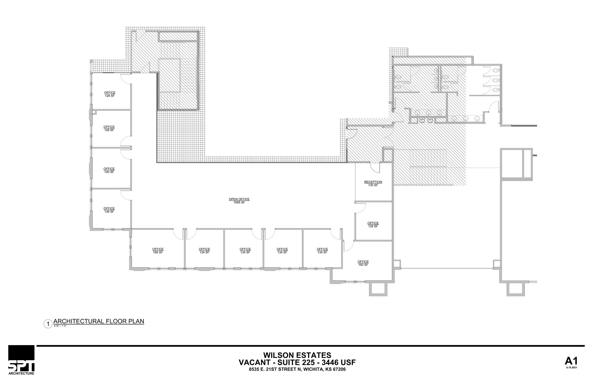 8535 E 21st St, Wichita, KS à louer Plan de site- Image 1 de 1