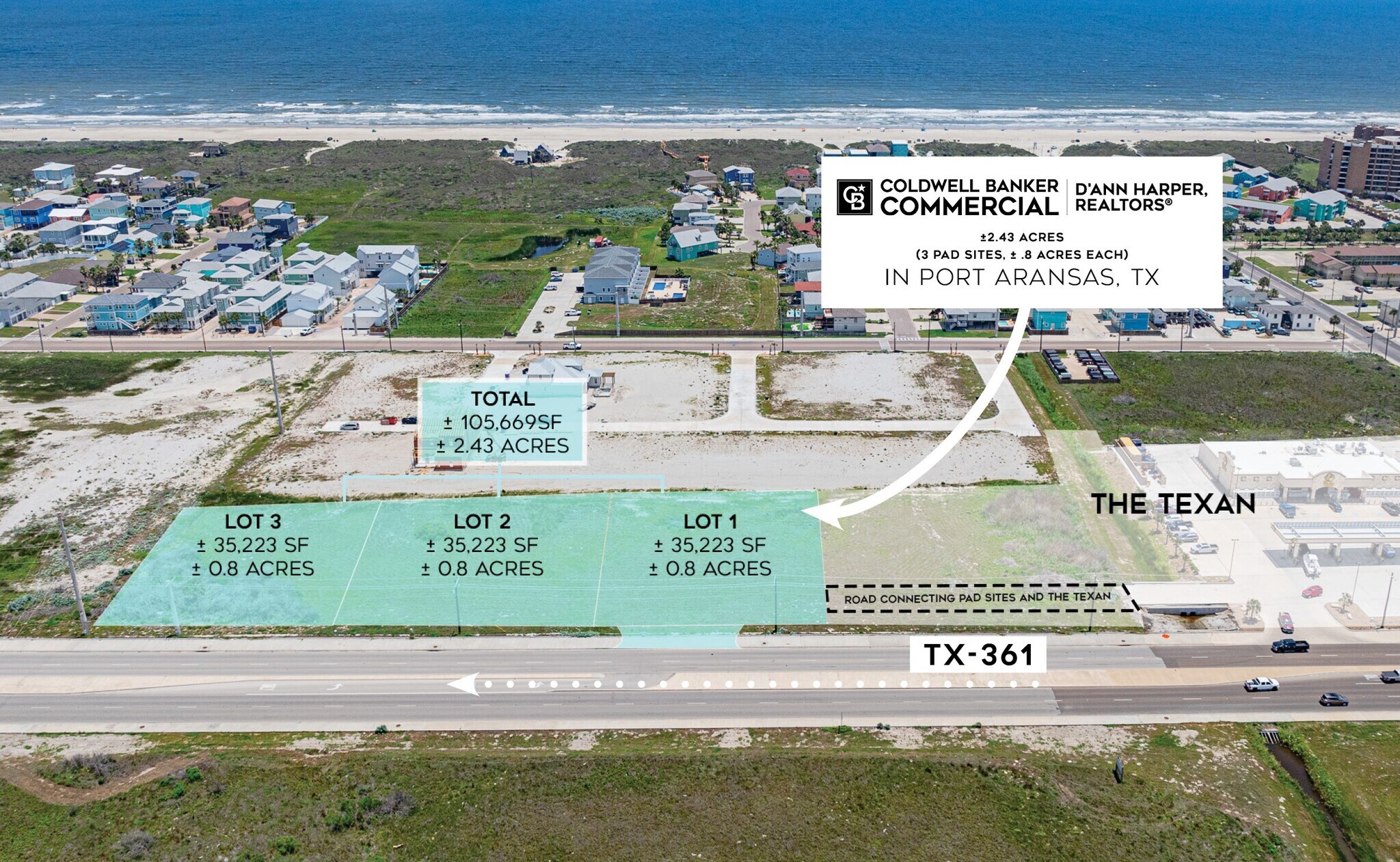 2700 Tx Highway 361 Rd, Port Aransas, TX for lease Building Photo- Image 1 of 4