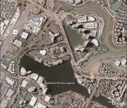 350 Bridge Pky, Redwood City, CA - Aérien Vue de la carte