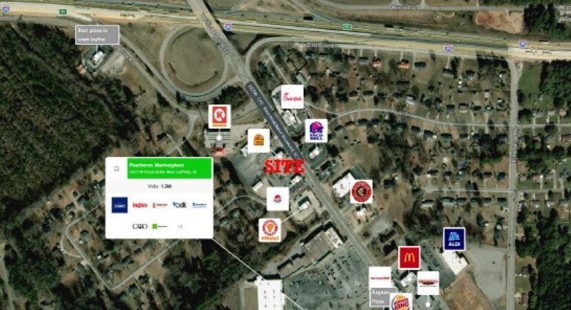 1703 W Floyd Baker Blvd, Gaffney, SC à louer - Photo du bâtiment - Image 2 de 2