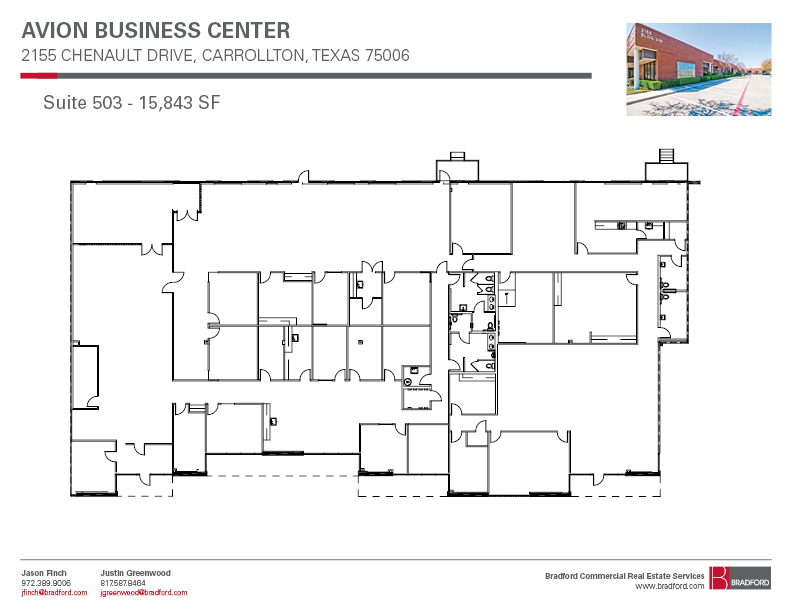 2155 Chenault Dr, Carrollton, TX à louer Plan d  tage- Image 1 de 1