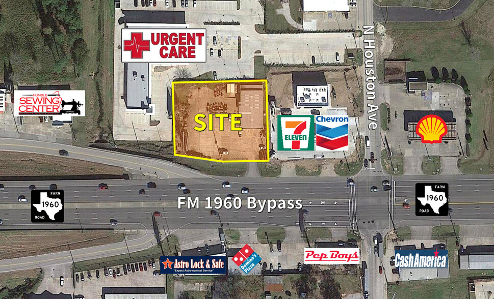 535 Fm 1960 Bypass Rd E, Humble, TX à vendre - Photo du b timent - Image 1 de 23