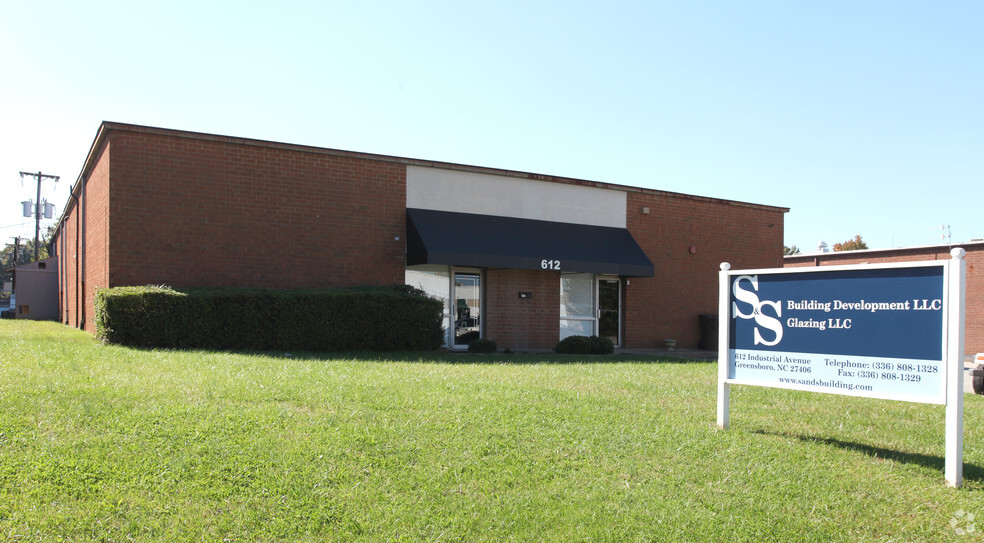 612 Industrial Ave, Greensboro, NC for sale - Primary Photo - Image 2 of 7