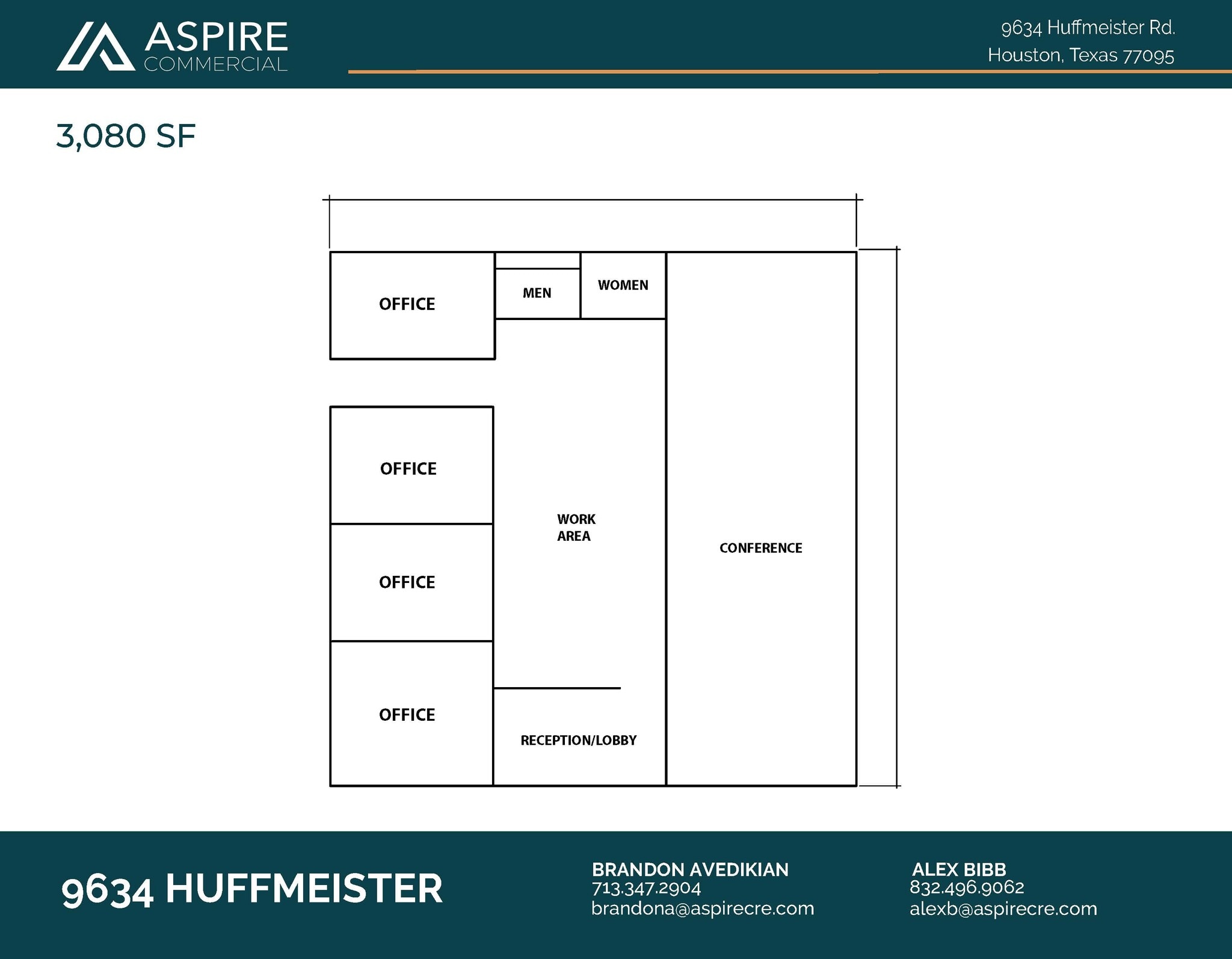 9634 Huffmeister Rd, Houston, TX for sale Floor Plan- Image 1 of 1