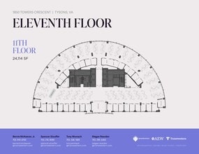 1850 Towers Crescent Plz, Vienna, VA for lease Floor Plan- Image 1 of 1