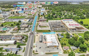 3300 Broadway St, Mount Vernon, IL - AERIAL  map view