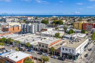 381 W 6th St, San Pedro, CA - Aérien Vue de la carte