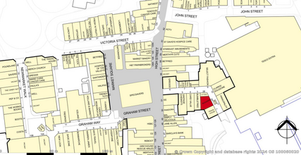 John St, Merthyr Tydfil for lease Goad Map- Image 2 of 2