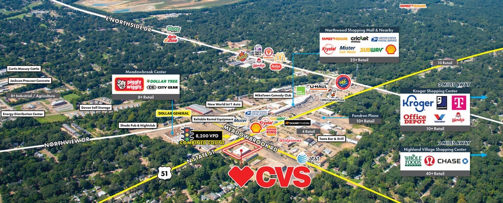 305 Meadowbrook Rd, Jackson, MS for sale - Building Photo - Image 3 of 9