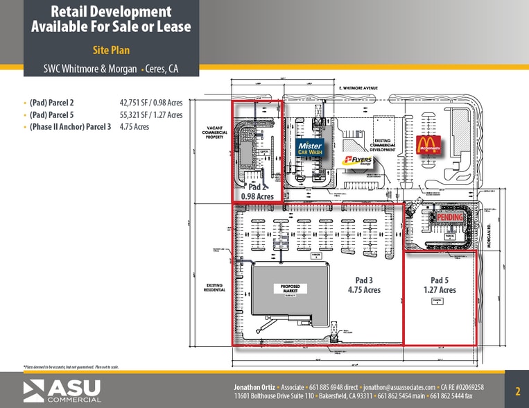 SWC E Whitmore & Morgan, Ceres, CA for lease - Building Photo - Image 2 of 3