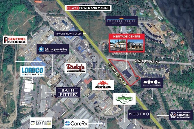 Plus de détails pour 1209 Island Hwy E, Parksville, BC - Commerce de détail à louer