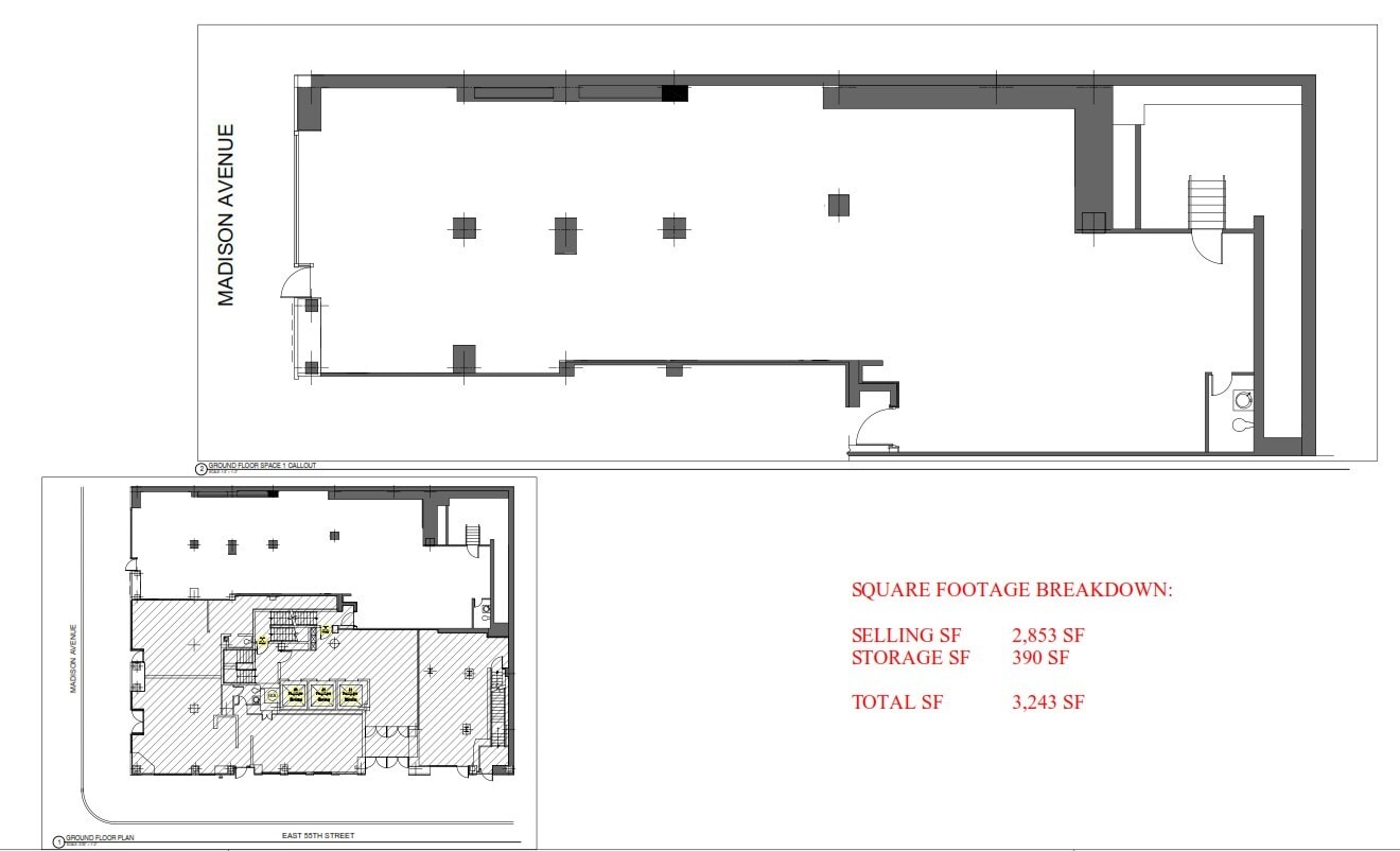 551 Madison Ave, New York, NY for lease Floor Plan- Image 1 of 3