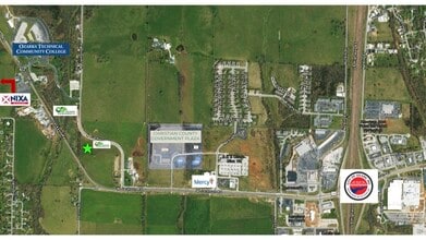 801 Fremont Road, Ozark, MO - AERIAL map view