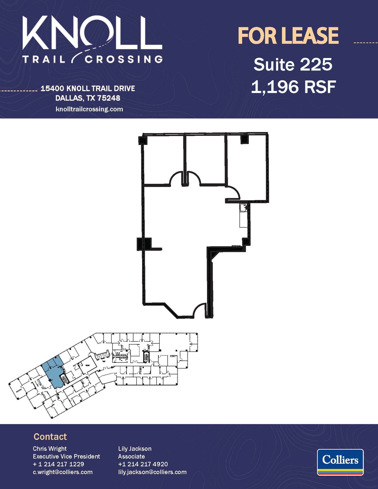 15400 Knoll Trail Dr, Dallas, TX for sale Floor Plan- Image 1 of 1