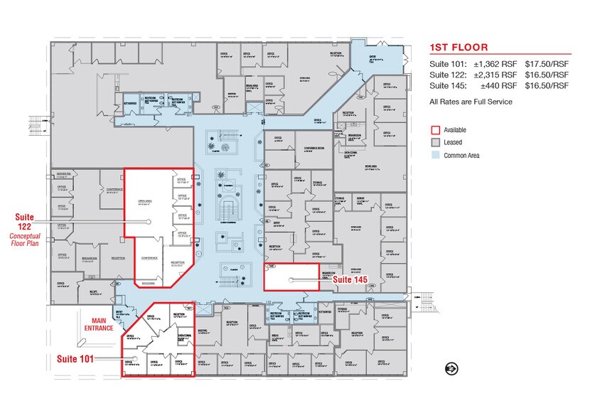 6121 Indian School Rd NE, Albuquerque, NM à louer - Photo du bâtiment - Image 2 de 10