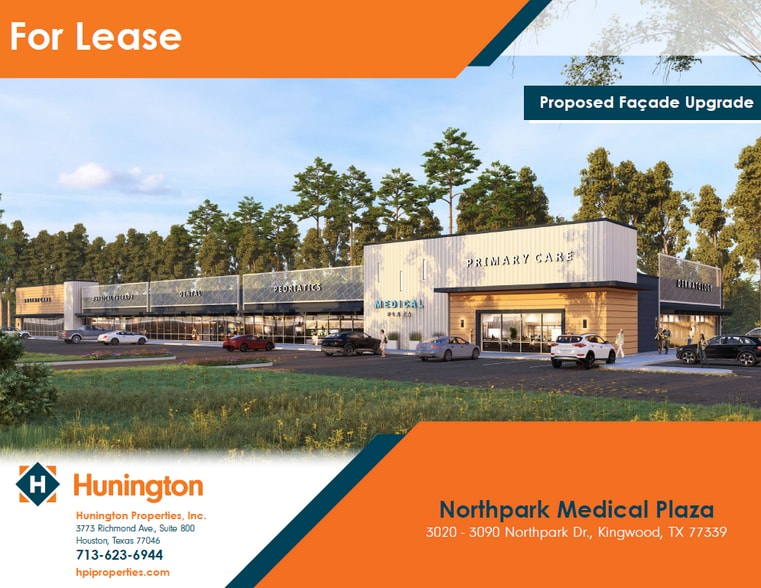 3020-3090 Northpark Dr, Humble, TX for lease - Primary Photo - Image 1 of 1