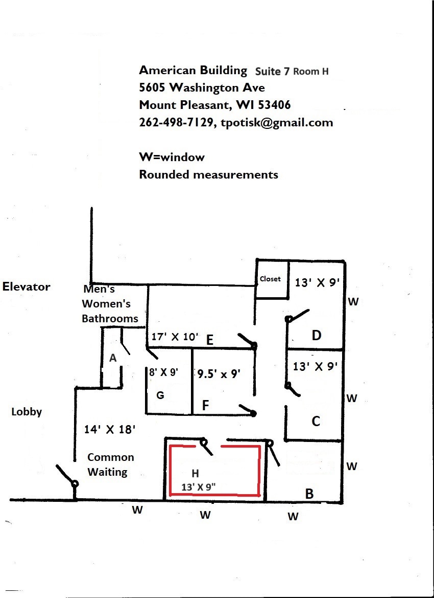 5605 Washington Ave, Racine, WI for sale Floor Plan- Image 1 of 3