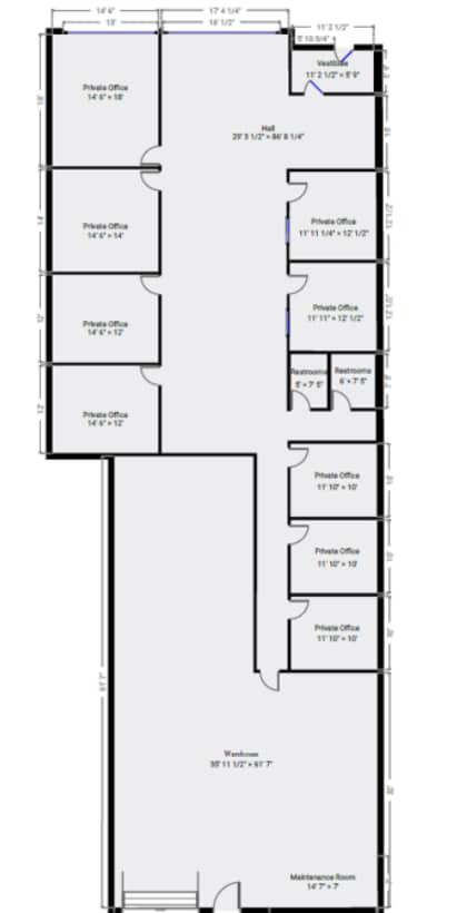 2801-2827 S Moorland Rd, New Berlin, WI for lease Floor Plan- Image 1 of 1