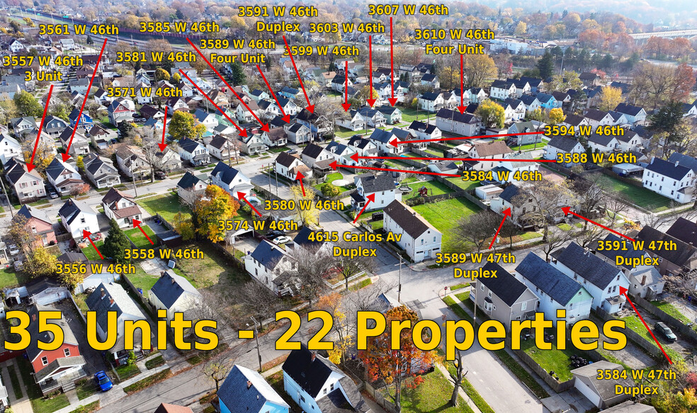 Cleveland 35 Unit Portfolio 8.25% Cap portefeuille de 22 propriétés à vendre sur LoopNet.ca - Autre - Image 1 de 83