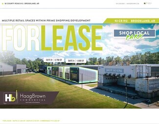 Plus de détails pour 92 CR 912, Brookland, AR - Commerce de détail à louer