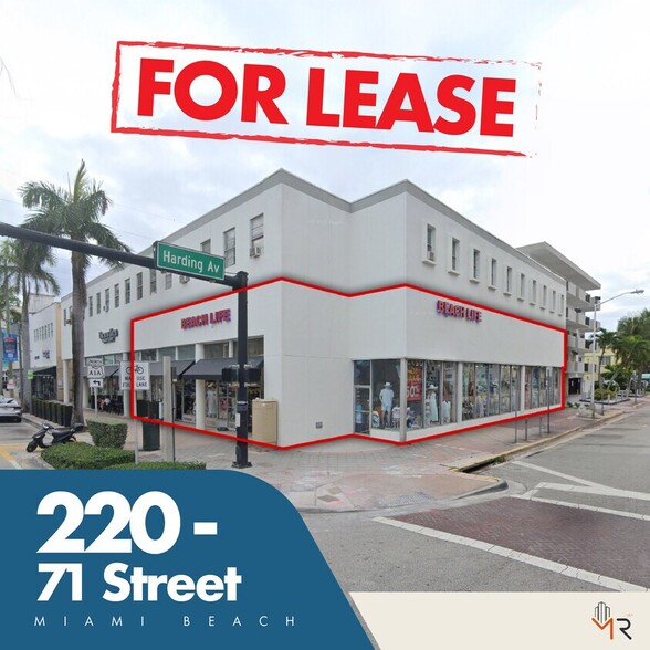 220-240 71st St, Miami Beach, FL for lease - Building Photo - Image 1 of 6