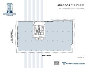 901 15th St NW, Washington, DC à louer Plan d’étage- Image 2 de 2
