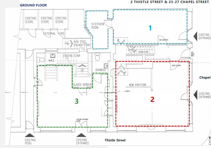 2 Thistle St, Aberdeen à vendre - Plan d’étage - Image 2 de 3