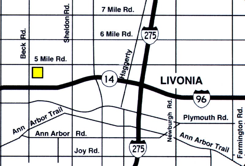 46029-46155 Five Mile Rd, Plymouth, MI for lease - Site Plan - Image 3 of 7