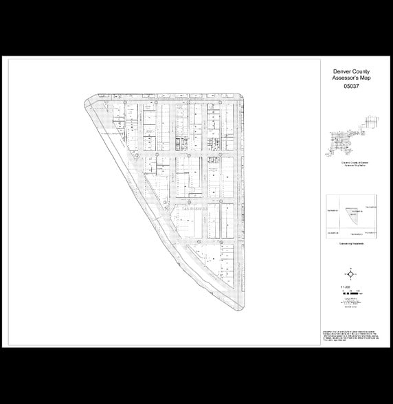 909 Bannock St, Denver, CO for lease - Plat Map - Image 2 of 31