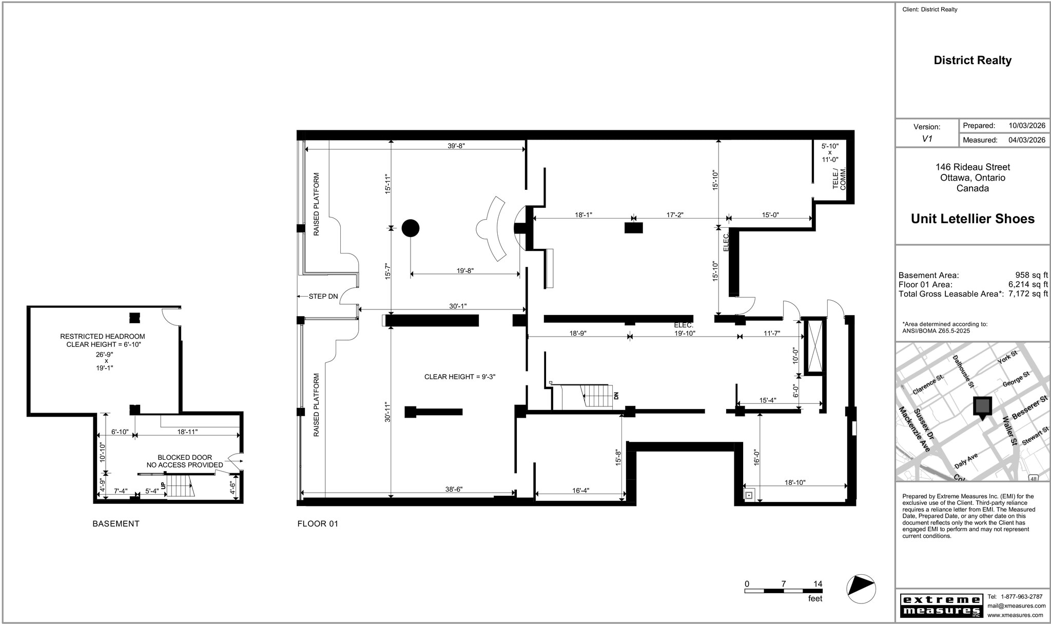 1-5 Nicholas St, Ottawa, ON for lease Floor Plan- Image 1 of 27