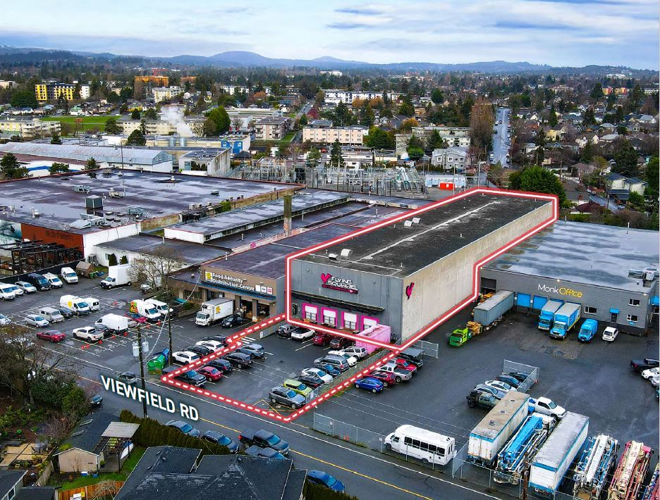 808 Viewfield Rd, Victoria, BC for sale Aerial- Image 1 of 6