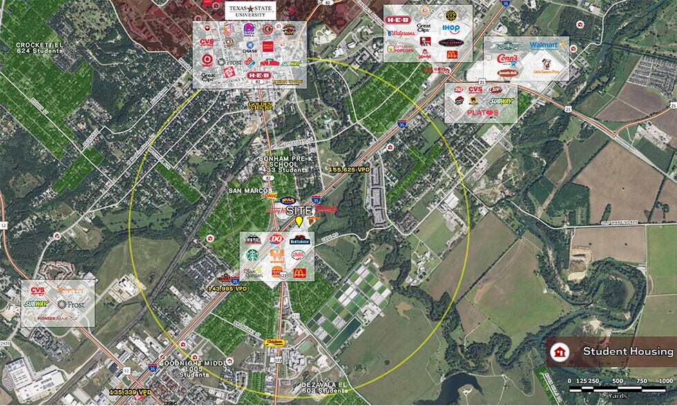 200 N Interstate 35, San Marcos, TX à louer - Aérien - Image 2 de 7