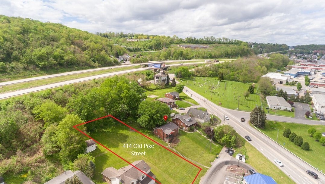 414 Old Pike St, Canonsburg, PA à vendre Aérien- Image 1 de 7
