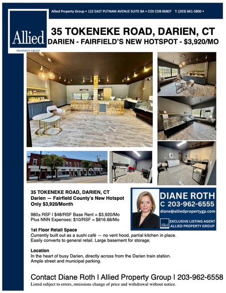23-35 Tokeneke Rd, Darien, CT for lease - Building Photo - Image 3 of 31