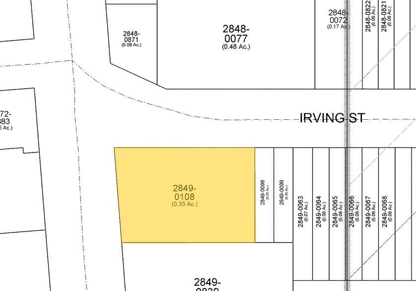 3029-3031 14th St NW, Washington, DC à louer - Plan cadastral - Image 2 de 2