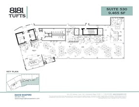 8181 E Tufts Ave, Denver, CO for lease Site Plan- Image 2 of 2