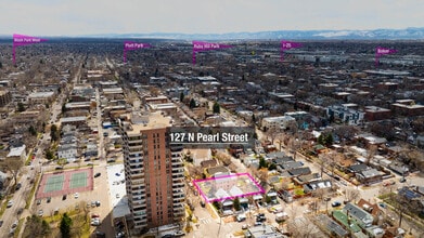 127 N Pearl St, Denver, CO - Aerial  map view - Image1