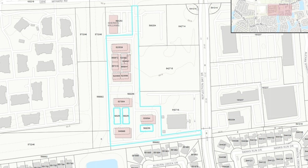12234 Shadow Creek Pky, Pearland, TX for sale - Plat Map - Image 3 of 3
